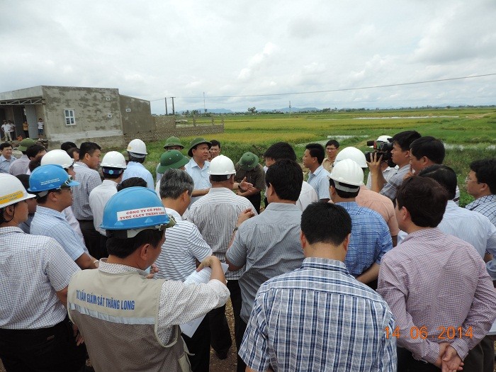 Kiểm tra dự án tại tỉnh Quảng Bình, Hà Tĩnh